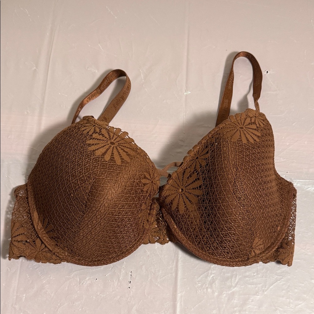 Juicy Couture Lace Brown Bra